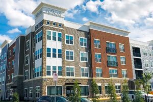 Nexus Luxury Apartments in Virginia Beach, VA exterior.