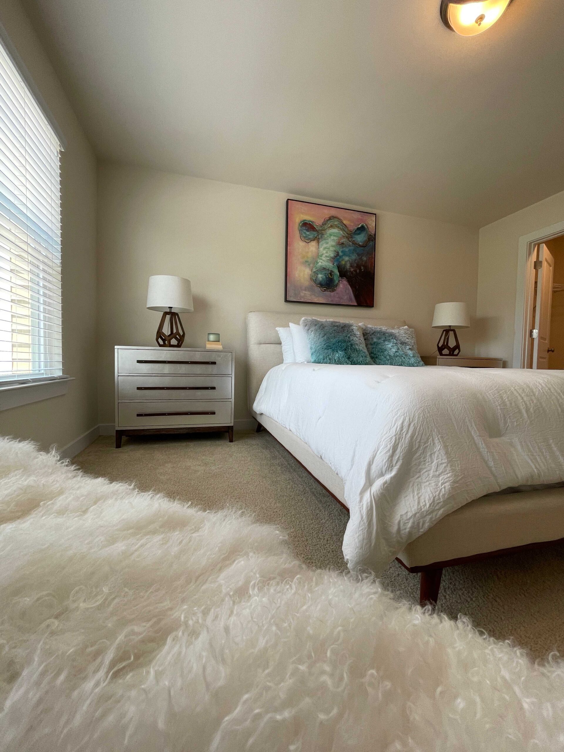 Photo of the living and dining room in the Randolph lot 76 section 6 at Castleton in Henrico VA by Boyd Homes